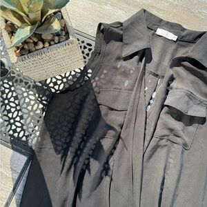 Sheer Open Vest 🤍